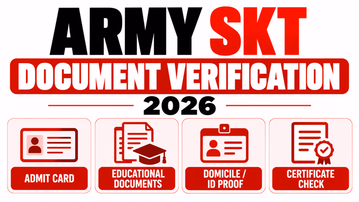 Army SKT Document Verification 2026
